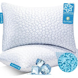 Cooling Shredded Memory Foam Pillows Adjustable Loft