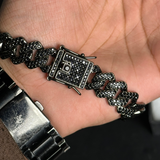 Black Iced Cuban Bracelet