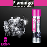FLAMINGO Multi-Purpose Foam Leather & Engine Degreasering Cleaner