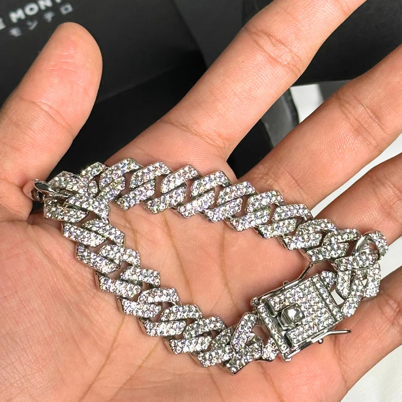 Black Iced Cuban Bracelet