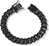 Black Iced Cuban Bracelet