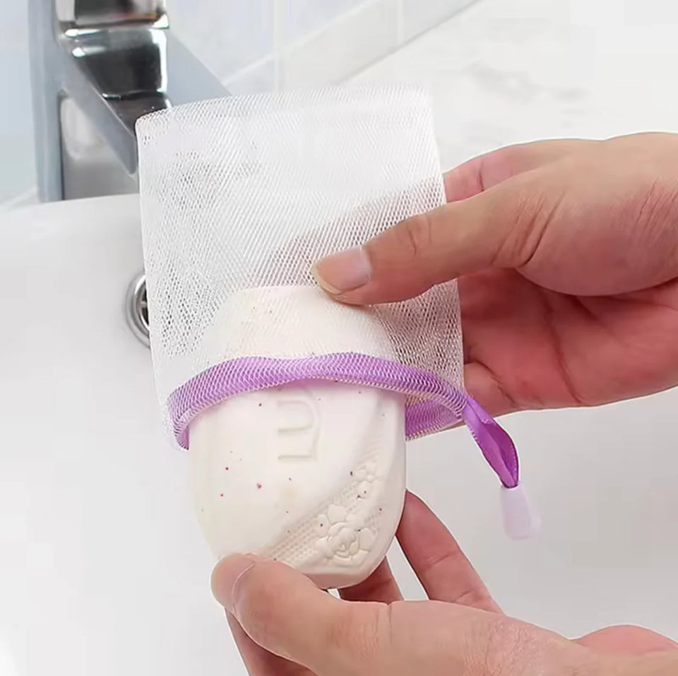 Exfoliating Mesh Soap Bag- Pack of 5
