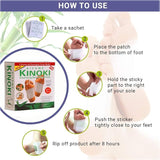 Kinoki Premium Natural Foot Patches(Pack Of 10)