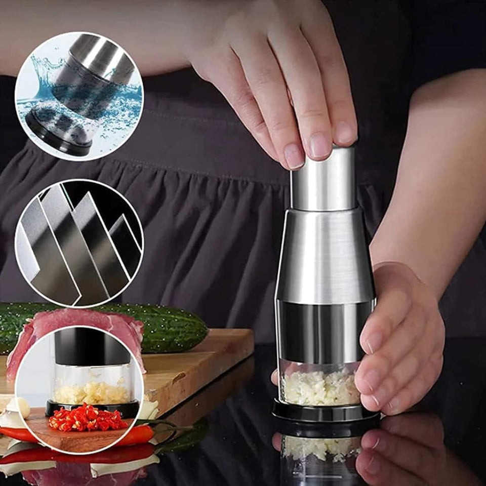 Pressed Garlic Chopper