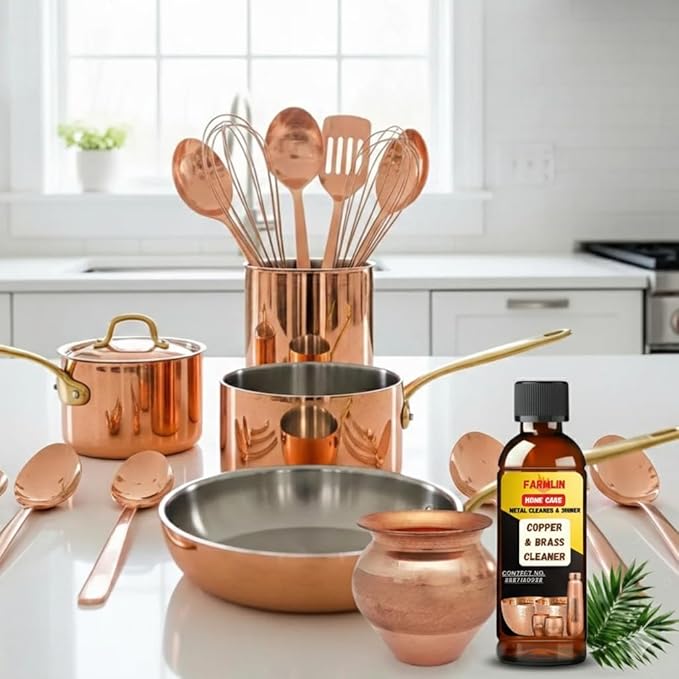 Alkali Shining liquid for Brass, Copper and Aluminum Kitchen Cleaner