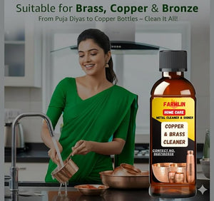 Alkali Shining liquid for Brass, Copper and Aluminum Kitchen Cleaner