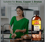 Alkali Shining liquid for Brass, Copper and Aluminum Kitchen Cleaner
