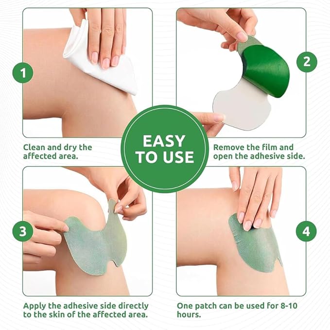 Knee Pain Relief Patch- Pack of 10