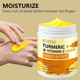 Rozino Turmeric & Vitamin C Hands And Foot Cream Woth Hyaluronic & Aloe Vera