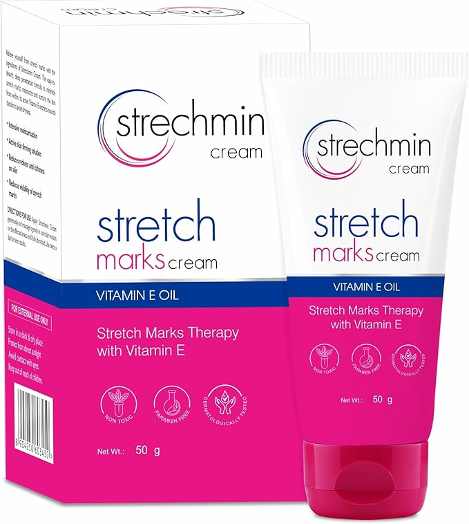 Strechmin Stretch Mark Cream for Women with Vitamin E