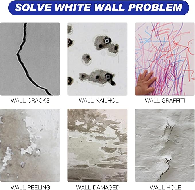 SEISSO Drywall Repair Kit – Spackle with Scraper for Wall Hole & Crack Repair