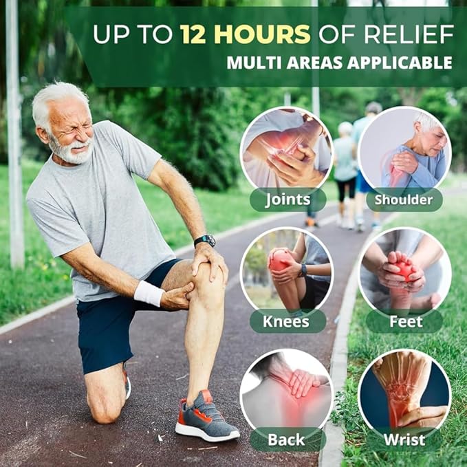 Knee Pain Relief Patch- Pack of 10