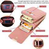 Premium PU Leather Crossbody Mobile Phone Bag with Card Slots