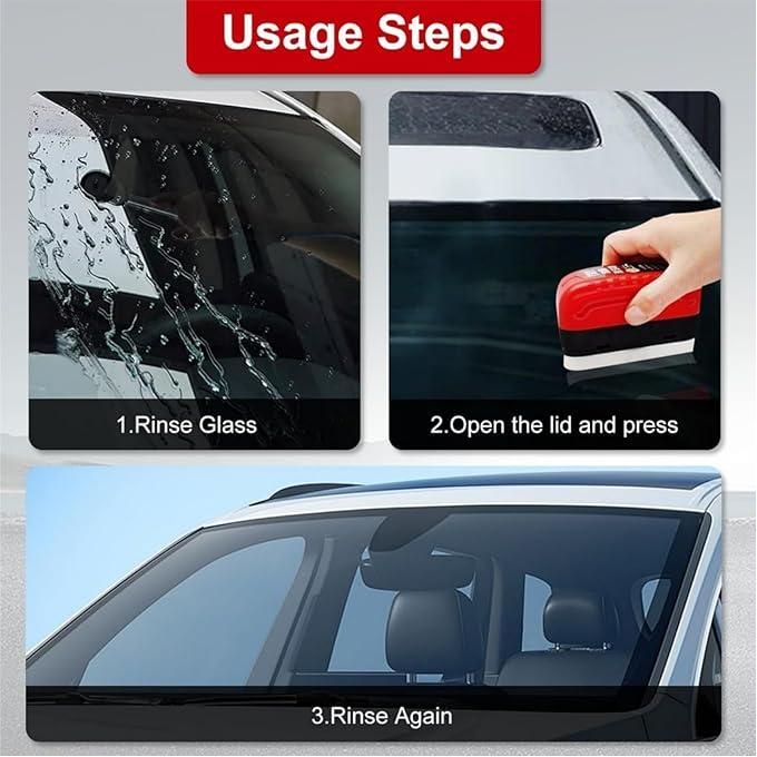Car wash Automotive Glass oil Film Remover