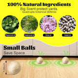 Rodent & Mice Repellent Balls for Longer Lasting Scent- Pack of 10