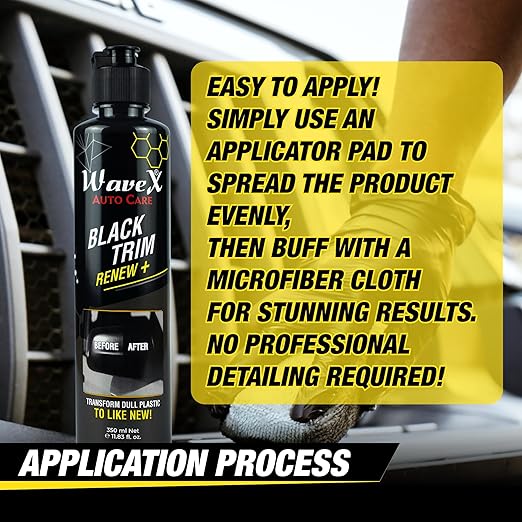 Black Trim Renew Revives Faded Exterior Trim & Bumpers