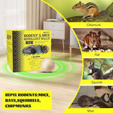 Rodent & Mice Repellent Balls for Longer Lasting Scent- Pack of 10