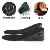 Height Increasing Insoles Air Cushion Heel Inserts for Men Women