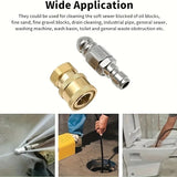 Pressure Washer Sewer Jet Nozzle