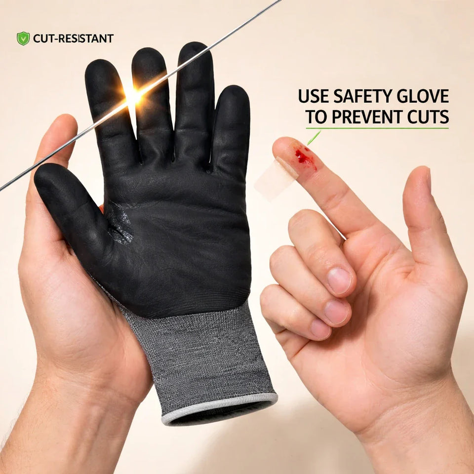 Anti-Cut Safety Gloves for Basant ( Shauq Pura, Haath Mehfooz )