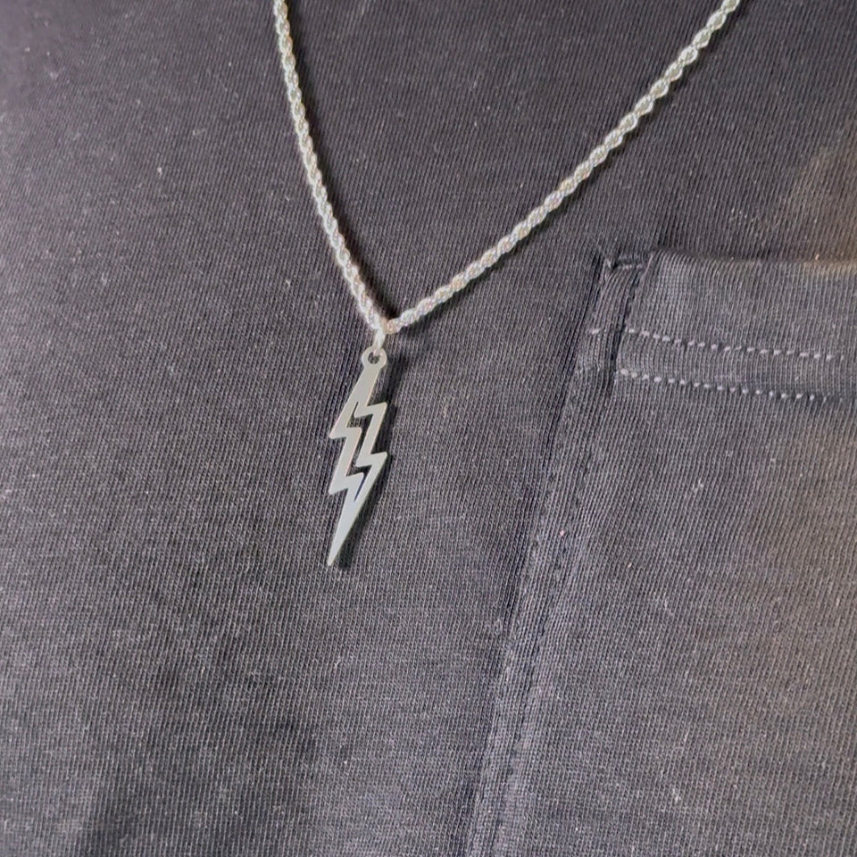 LIGHTNING BOLT PENDANT