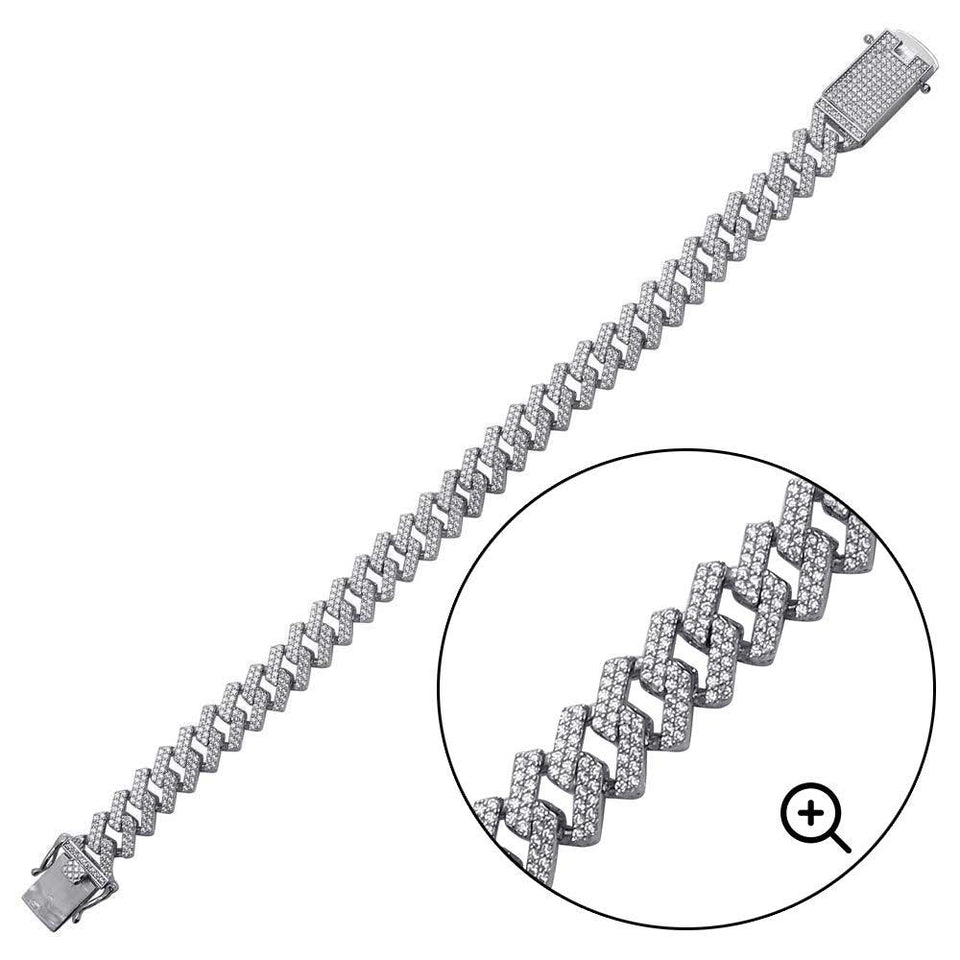 🔥The Last Day Sale 41% OFF🔥 Iced Out Cuban Bracelet