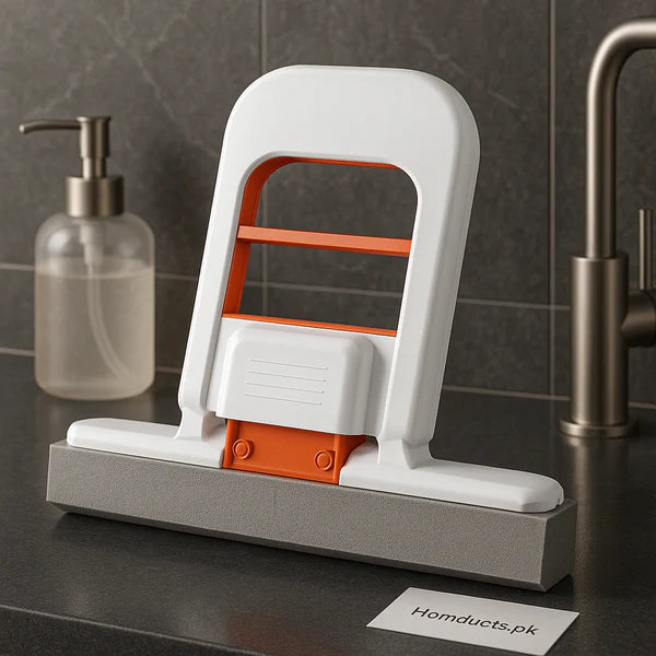 Compact Desktop Cleaning Mop – Portable Water Absorbing Sponge Wiper for Kitchen & Office