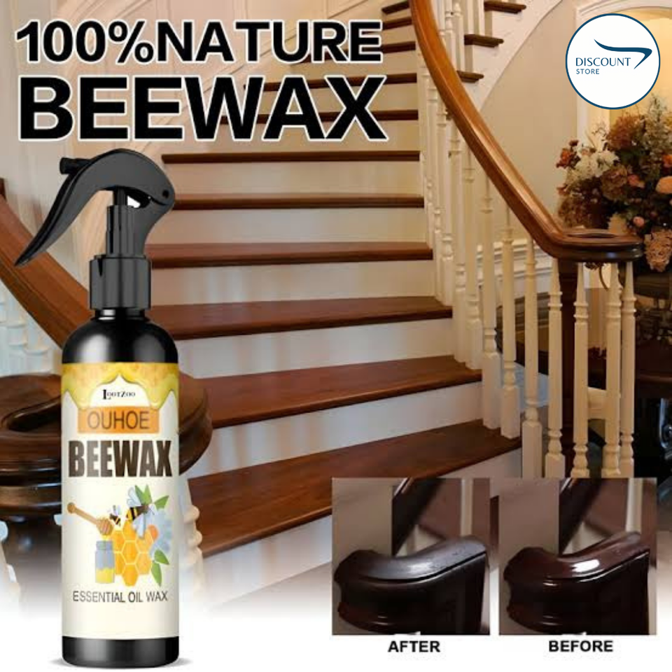 IMPORTED Natural Beeswax Furniture Polish Spray