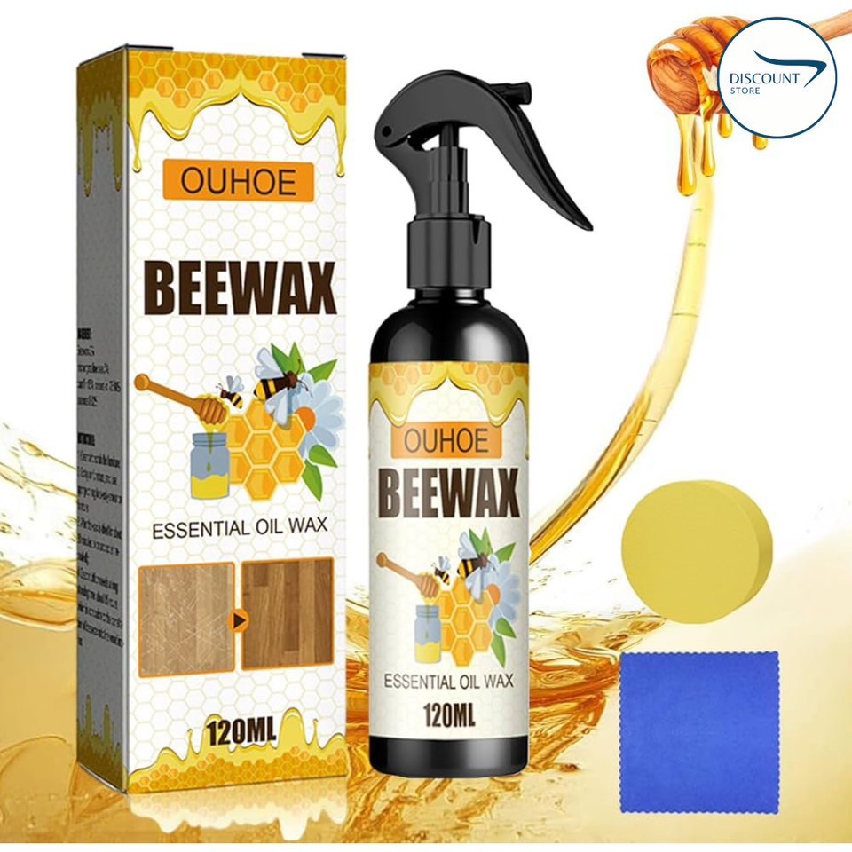 IMPORTED Natural Beeswax Furniture Polish Spray