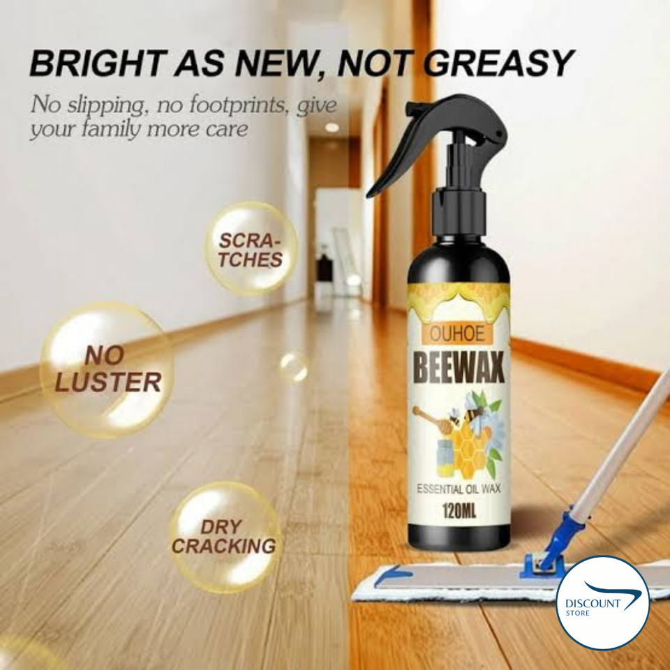 IMPORTED Natural Beeswax Furniture Polish Spray