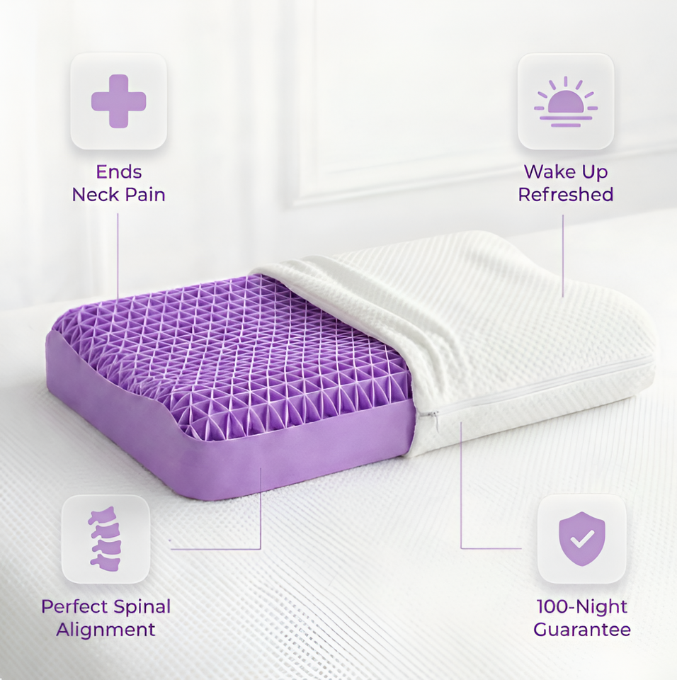 Orthopedic Neck & Back Pain Relief Pillow