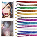 Colorful Hair Glitter Tinsel Kit