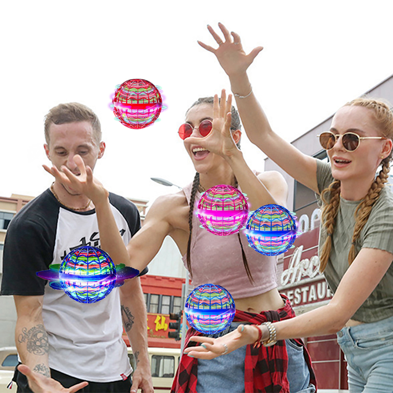 Boomerang LED Ball | Sensor Hover | Auto-Return | Kid Safe