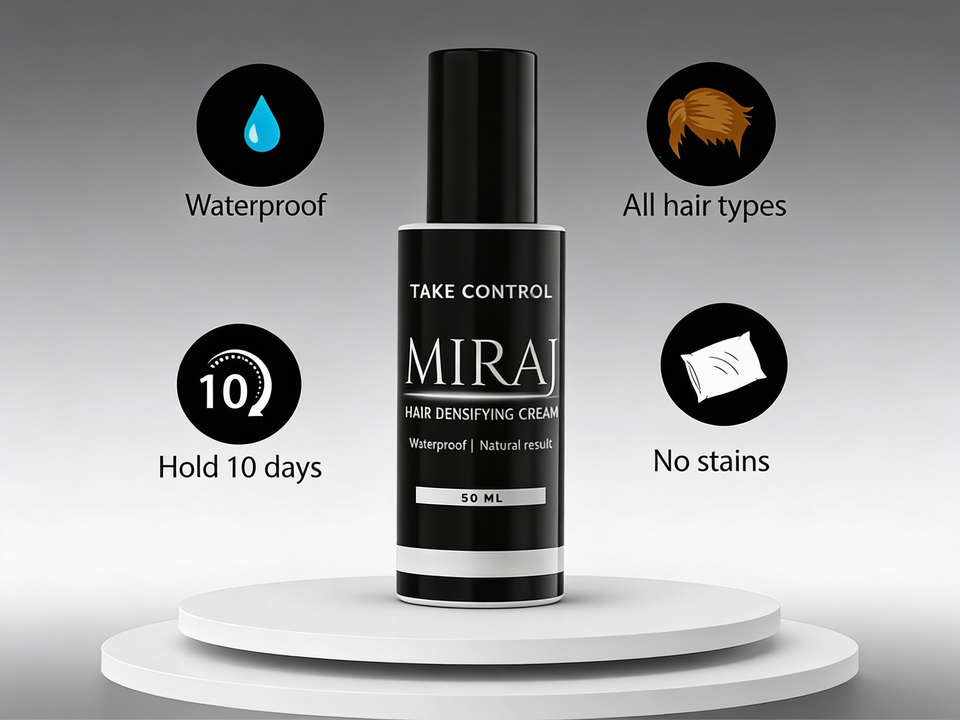 Densifying hair cream