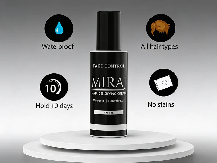 Densifying hair cream
