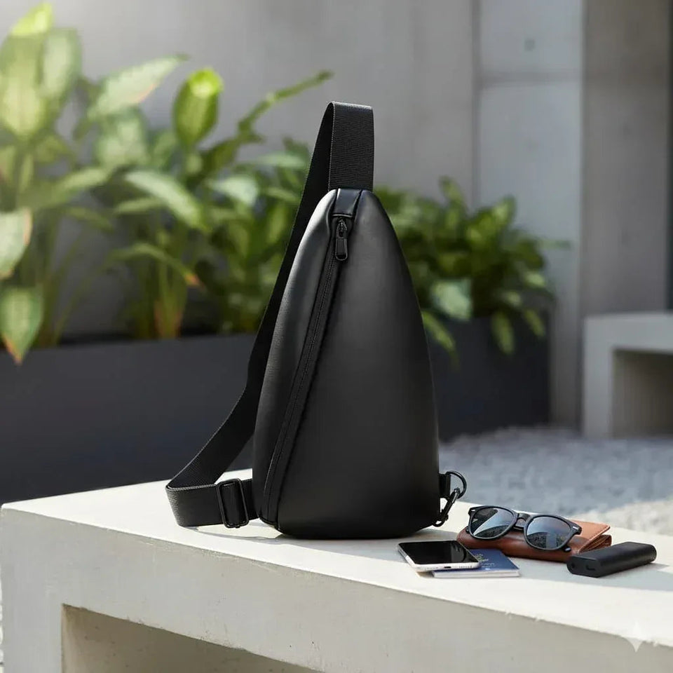 Modern Leather Crossbody Sling Bag