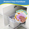 Transparent Kitchen Backsplash Wall Protector