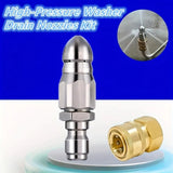Pressure Washer Sewer Jet Nozzle
