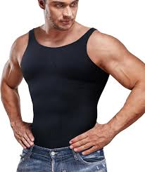Junlan Men's Slimming Compression Tank Top