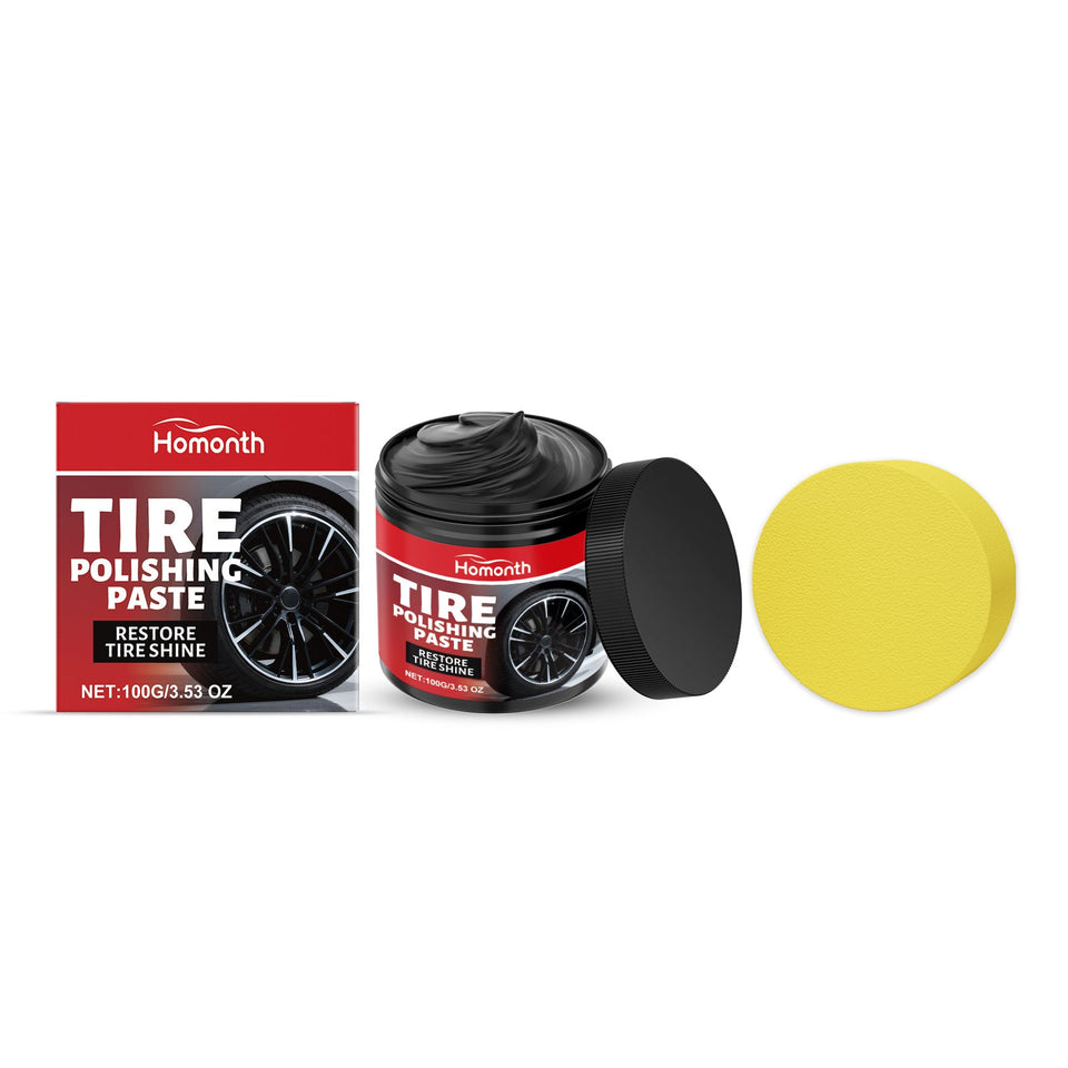 Tire Maintenance Anti-Crack Portable Polishing Care Cream