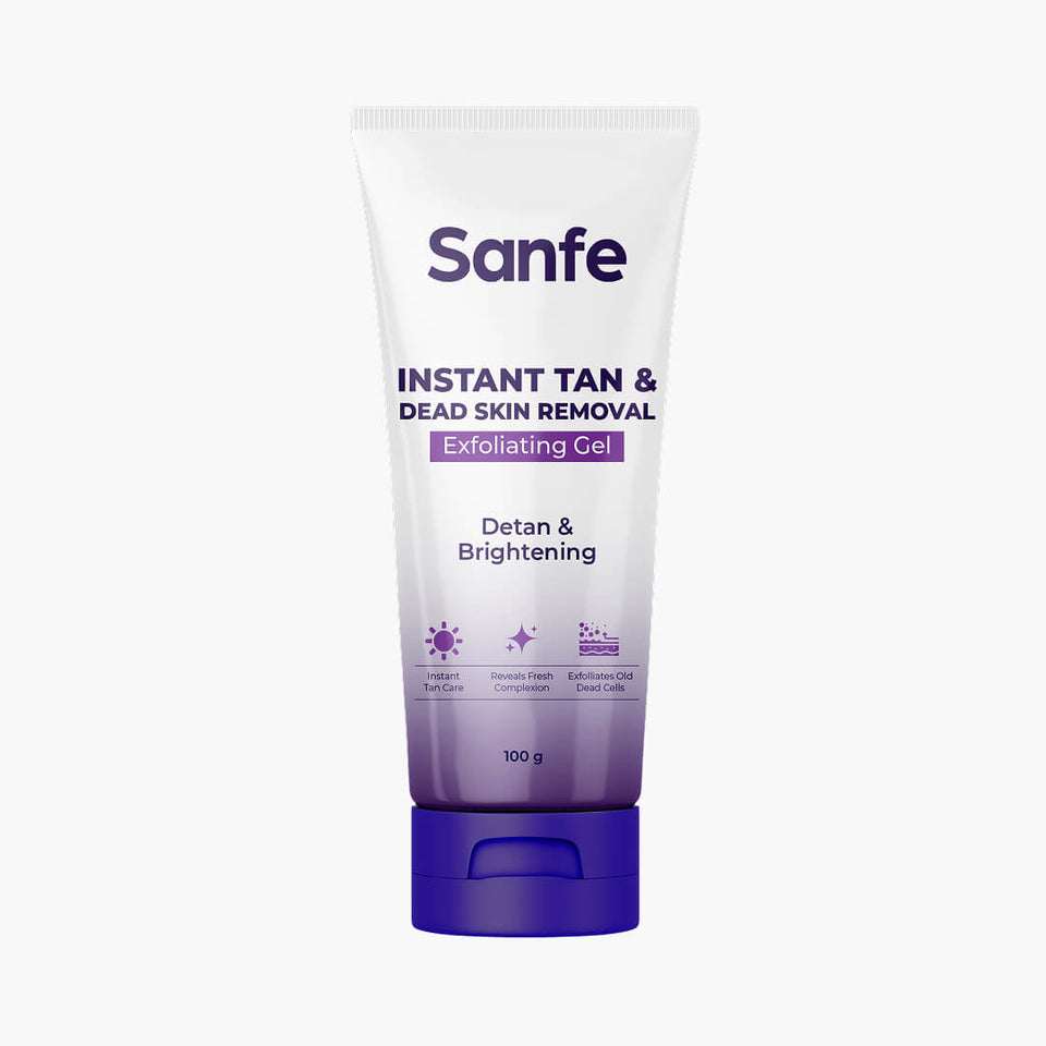 Sanfe Instant Tan & Dead Skin Removal Exfoliating Gel