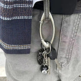 Star Sparkle Oval keychain
