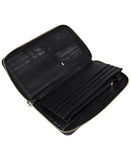 Weixier Long Round Zipper Wallet for Men & Women