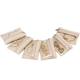Travel Jewelry Case with 12 Pouches