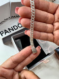 Pandora Timeless Pavé Cuban Chain Bracelet