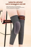 Non-Slip Cashmere Wool Knee - Leg Warmer With Strap Adjustable For Men & Women- Pair