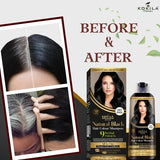 🖤 Kokila NO PPD Shampoo Hair Colour – Natural Black | For Women &amp; Men