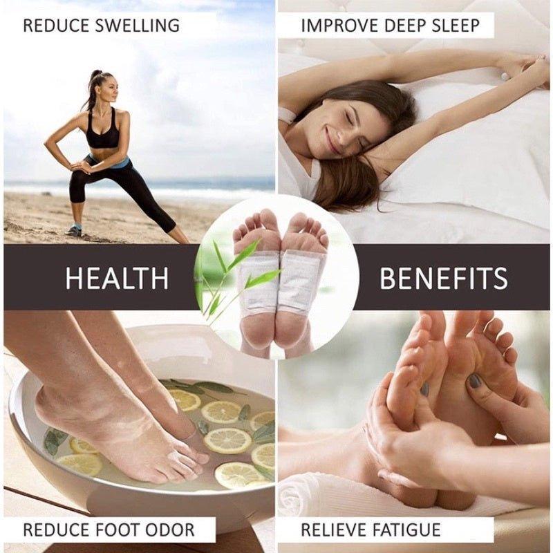 Kinoki Premium Natural Foot Patches(Pack Of 10)