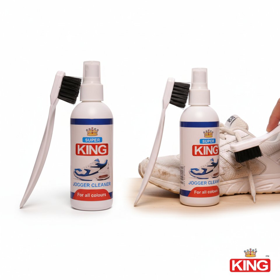 Super King Jogger Cleaner – Professional Instant Shine for All Colors