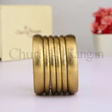 Matte Finish Bangles Set – (6-Pcs Set)